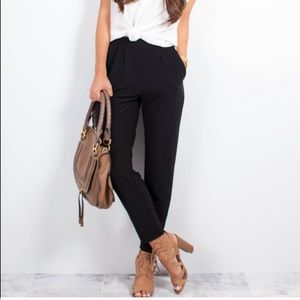 LEITH trousers black XS Nordstrom